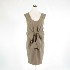Taupe MAGASCHONI COLLECTION sheath dress 6